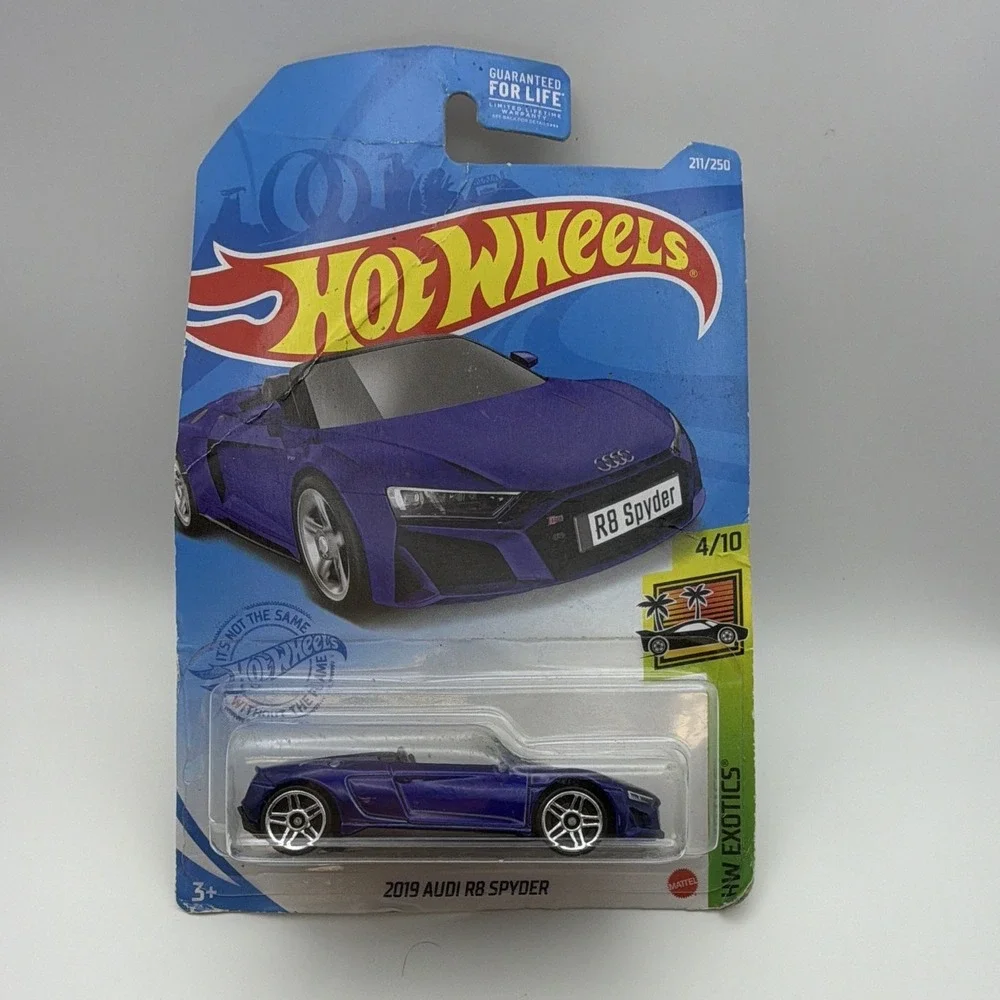 Hot Wheels HW Exotics 2019 Audi R8 Spyder Super Blue HTF